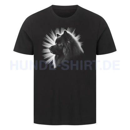 Premium T-Shirt "Großspitz - Shine" Schwarz – hunde-shirt.de