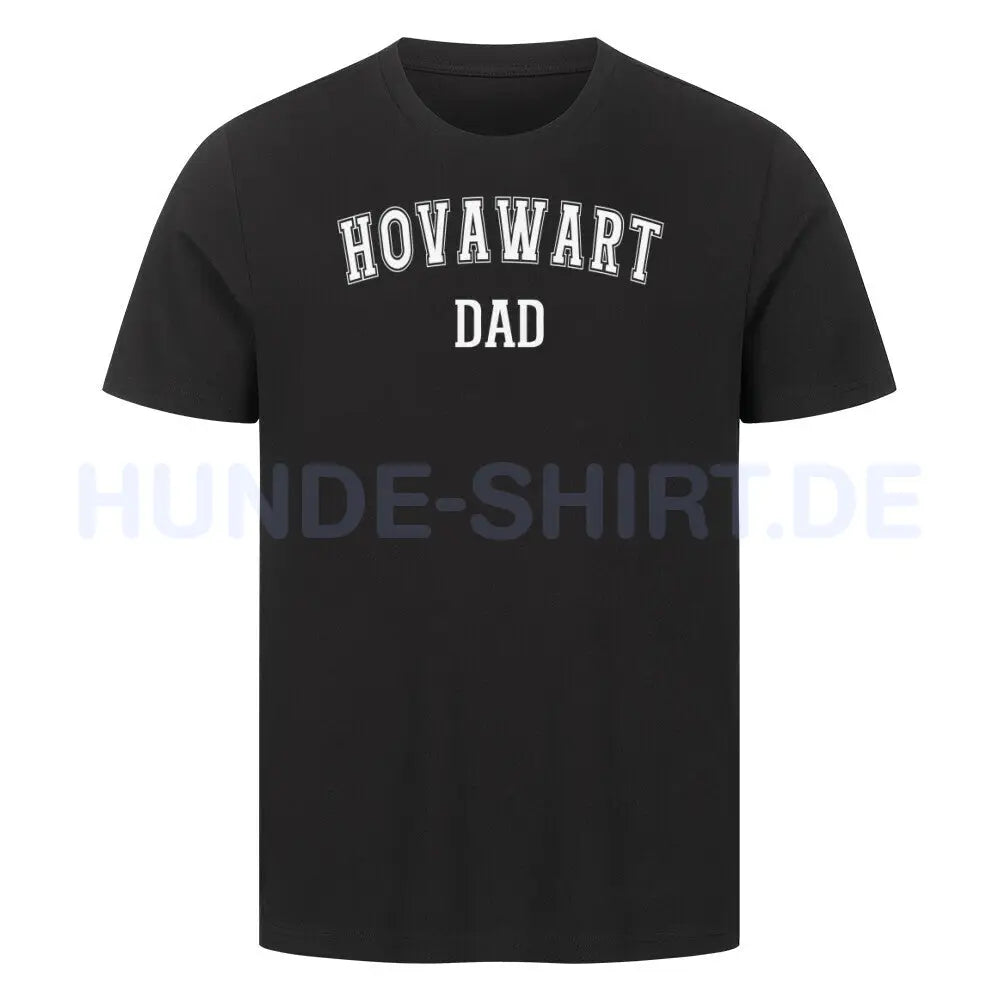 Premium T-Shirt "Hovawart - DAD" Schwarz – hunde-shirt.de