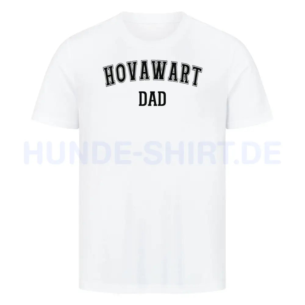 Premium T-Shirt "Hovawart - DAD" Weiß – hunde-shirt.de