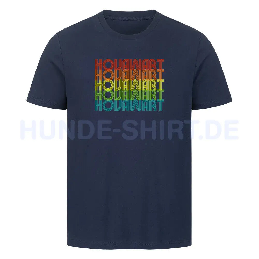 Premium T-Shirt "Hovawart - RETRO" French Navy – hunde-shirt.de