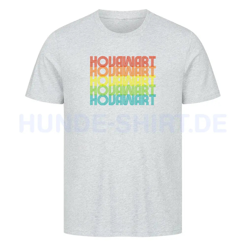 Premium T-Shirt "Hovawart - RETRO" Heather Grey – hunde-shirt.de