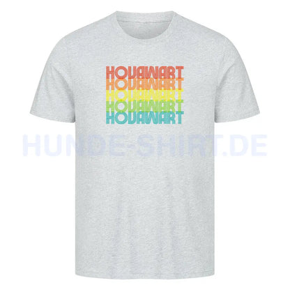 Premium T-Shirt "Hovawart - RETRO" Heather Grey – hunde-shirt.de