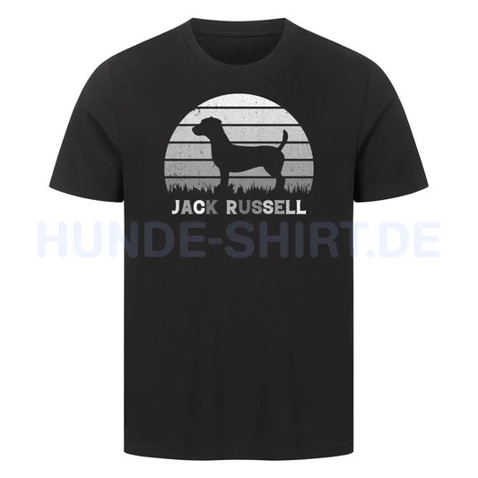 Premium T-Shirt "Jack Russell Terrier S" Schwarz – hunde-shirt.de