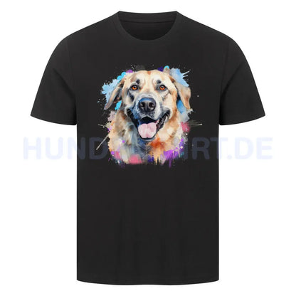 Premium T-Shirt "Kangal - Paint" Schwarz – hunde-shirt.de