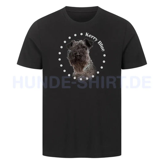 Premium T-Shirt "Kerry Blue R" Schwarz – hunde-shirt.de