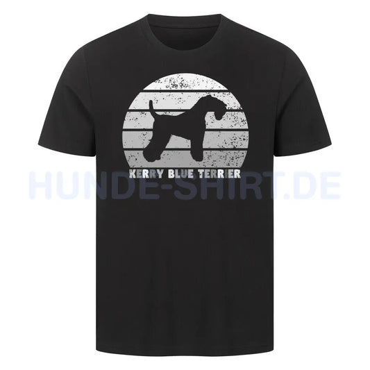 Premium T-Shirt "Kerry Blue Terrier" Schwarz – hunde-shirt.de