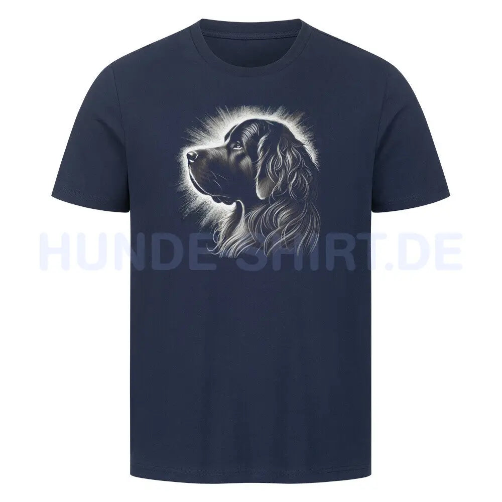 Premium T-Shirt "Kuvasz - Shine" French Navy – hunde-shirt.de