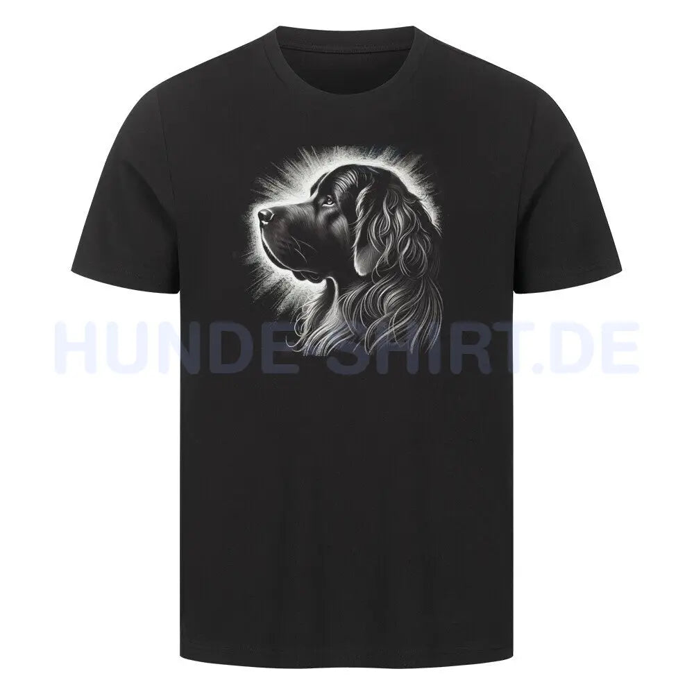 Premium T-Shirt "Kuvasz - Shine" Schwarz – hunde-shirt.de