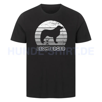 Premium T-Shirt "Leonberger S" Schwarz – hunde-shirt.de