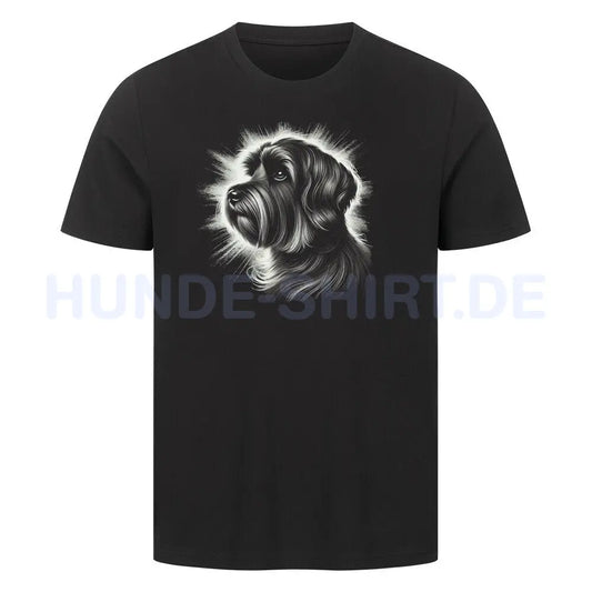 Premium T-Shirt "Löwchen Shine" Schwarz – hunde-shirt.de