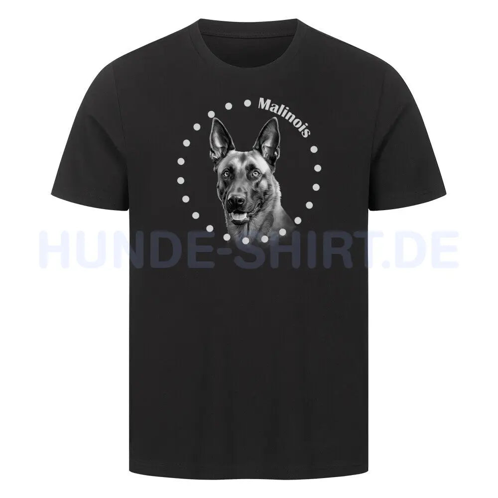 Premium T-Shirt "Malinois R" Schwarz – hunde-shirt.de