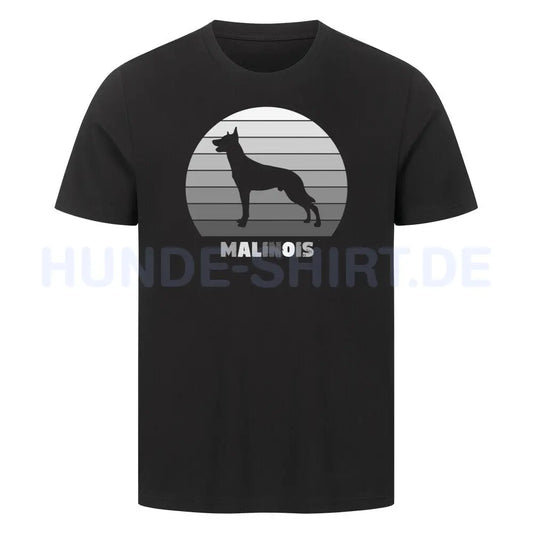 Premium T-Shirt "Malinois S" Schwarz – hunde-shirt.de