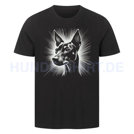 Premium T-Shirt "Manchester Terrier - Shine" Schwarz – hunde-shirt.de