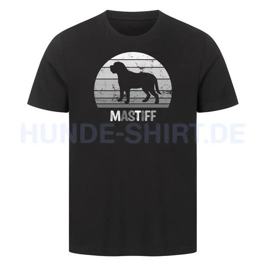 Premium T-Shirt "Mastiff S" Schwarz – hunde-shirt.de