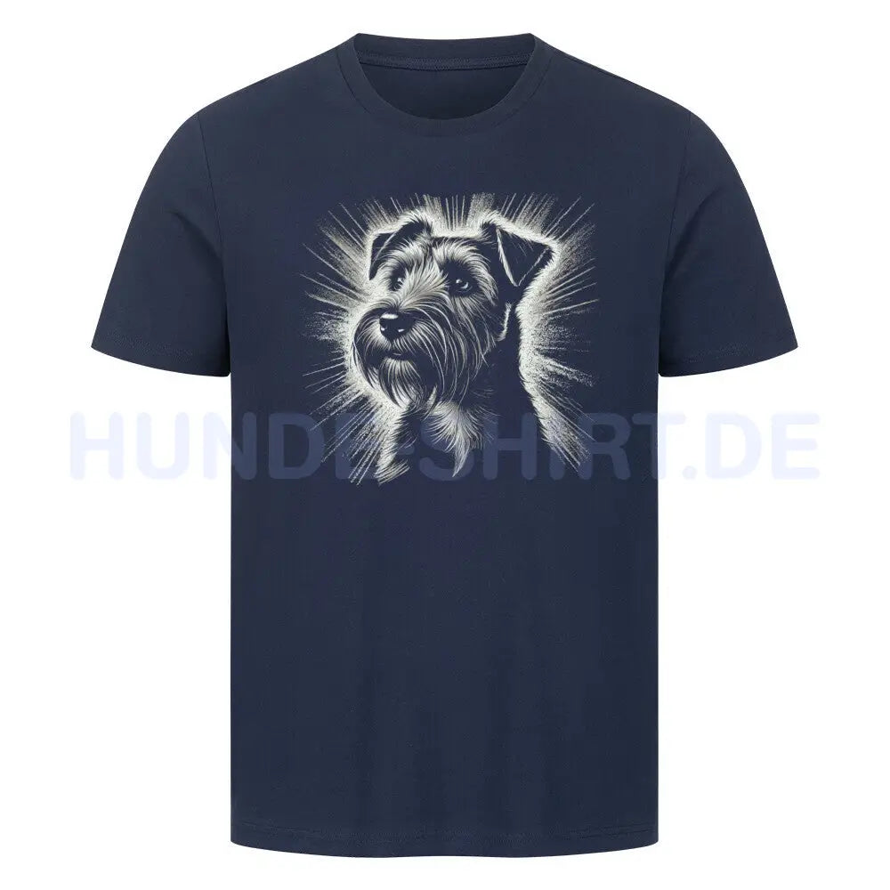 Premium T-Shirt "Norfolk - Shine" French Navy – hunde-shirt.de