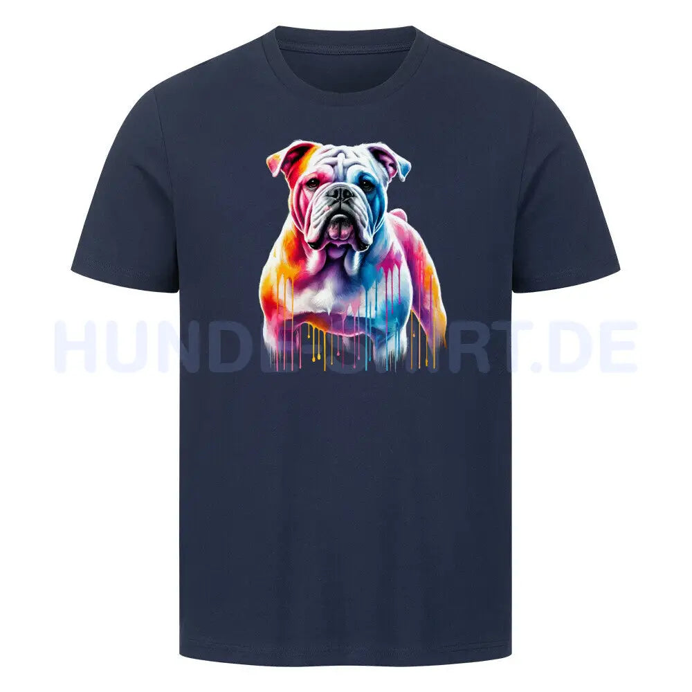 Premium T-Shirt "OEB ART" French Navy – hunde-shirt.de