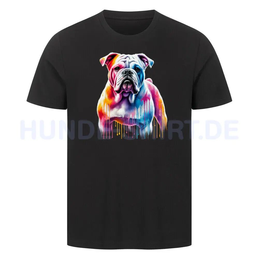 Premium T-Shirt "OEB ART" Schwarz – hunde-shirt.de