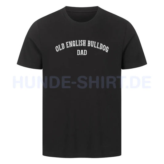 Premium T-Shirt "OEB - DAD" Schwarz – hunde-shirt.de