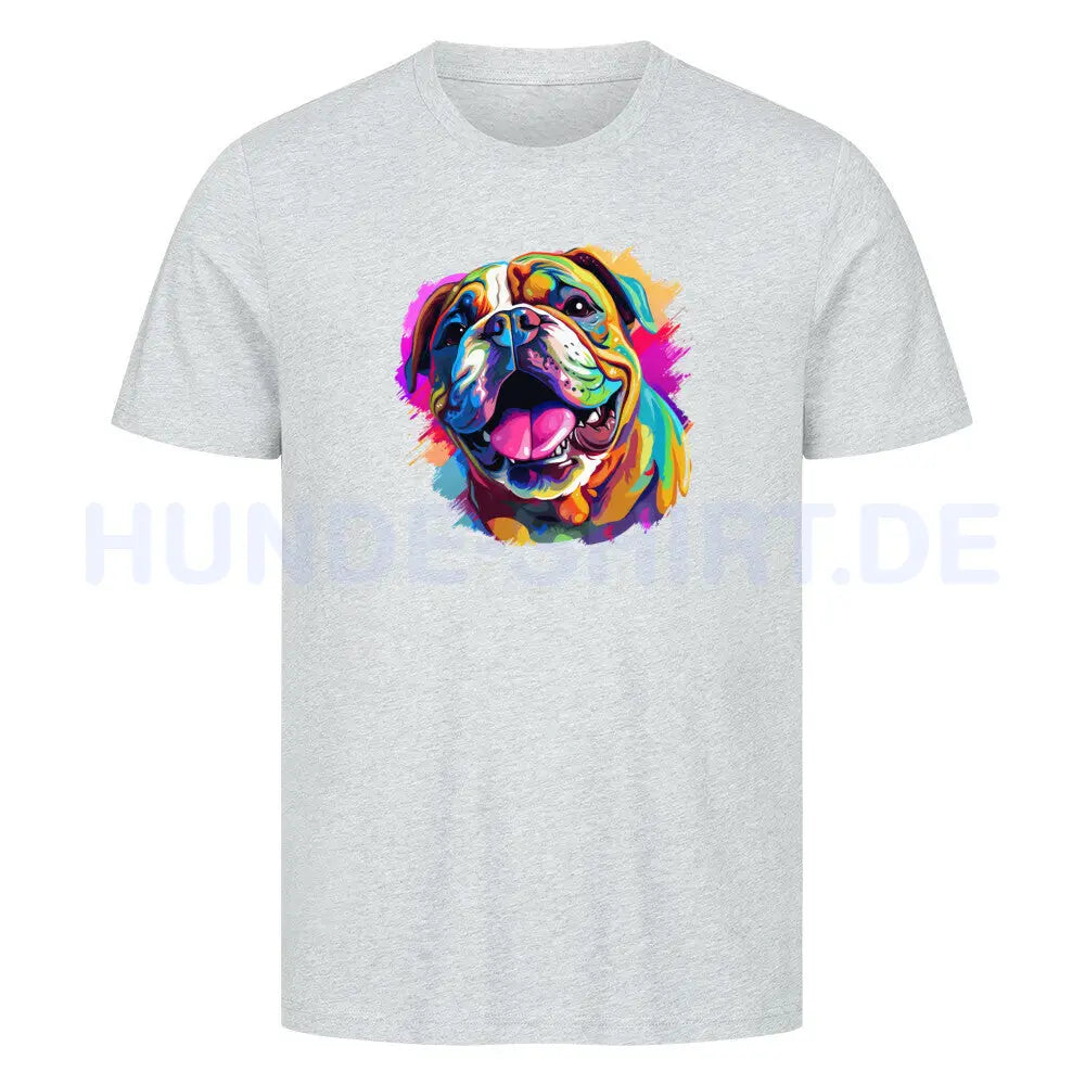 Premium T-Shirt "OEB - Paint" Heather Grey – hunde-shirt.de