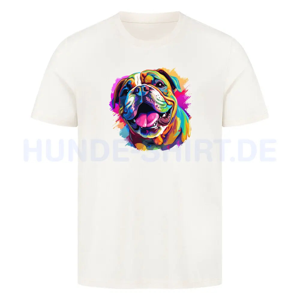 Premium T-Shirt "OEB - Paint" Natural Raw – hunde-shirt.de