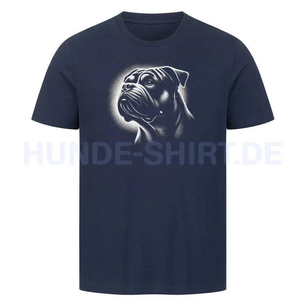 Premium T-Shirt "OEB Shine" French Navy – hunde-shirt.de