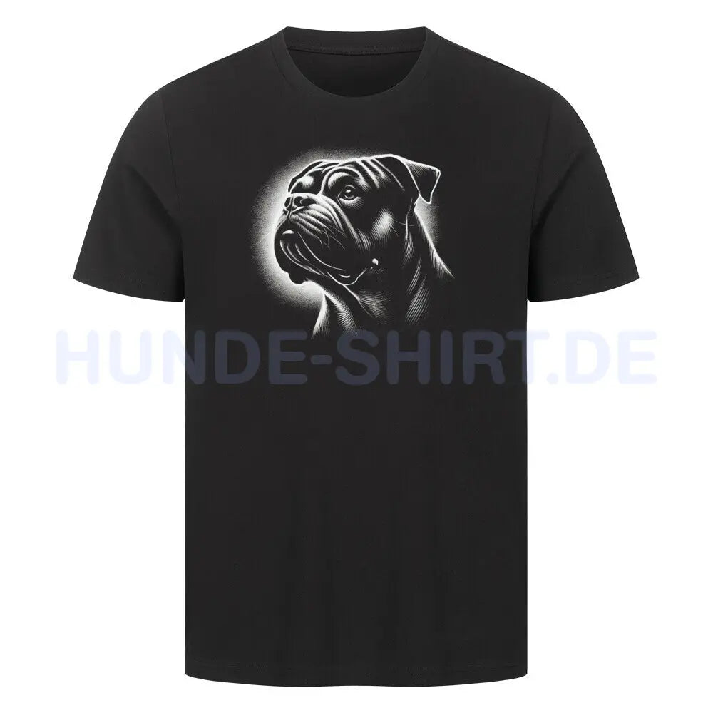 Premium T-Shirt "OEB Shine" Schwarz – hunde-shirt.de