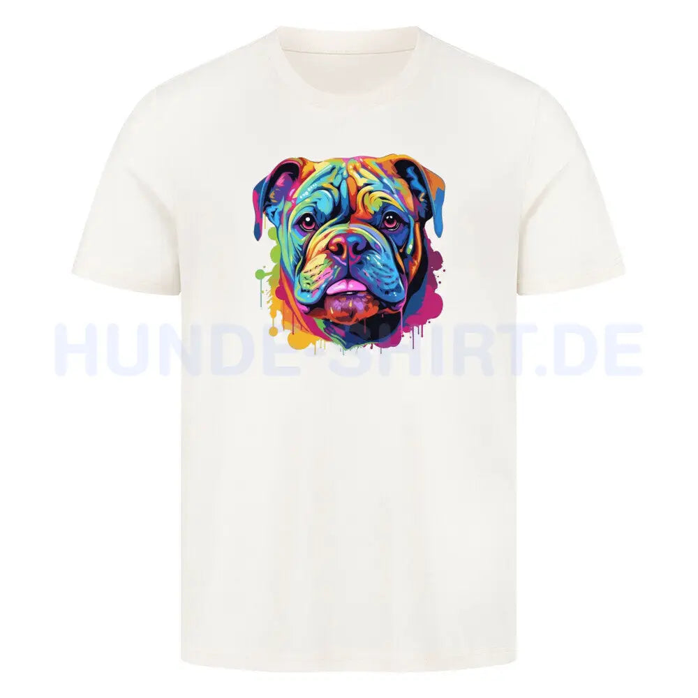 Premium T-Shirt "OEB - Splash" Natural Raw – hunde-shirt.de