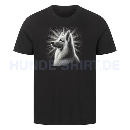 Premium T-Shirt "Schweizer Schäferhund - Shine" Schwarz – hunde-shirt.de