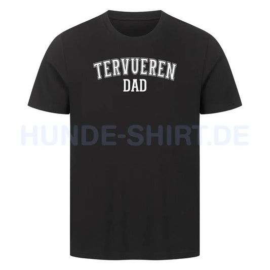 Premium T-Shirt "Tervueren - DAD" Schwarz – hunde-shirt.de