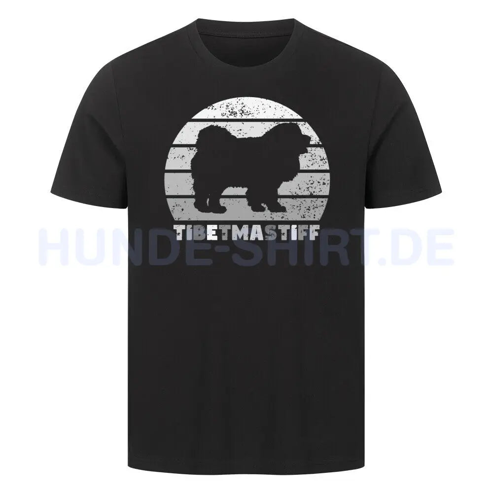 Premium T-Shirt "Tibetmastiff" Schwarz – hunde-shirt.de