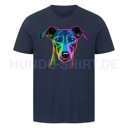 Premium T-Shirt "Whippet Magic" French Navy – hunde-shirt.de