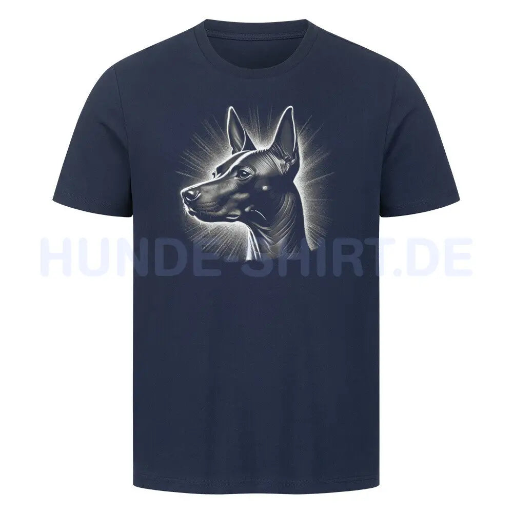 Premium T-Shirt "Xolo - Shine" French Navy – hunde-shirt.de