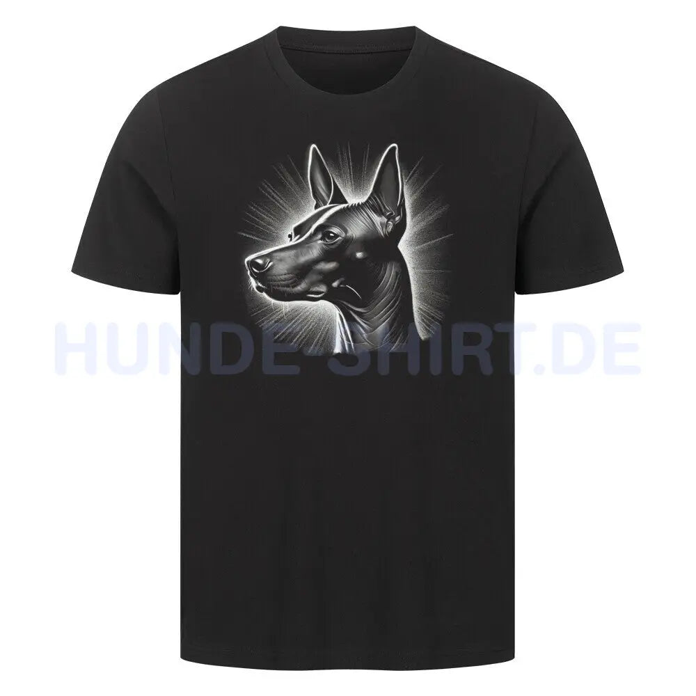 Premium T-Shirt "Xolo - Shine" Schwarz – hunde-shirt.de