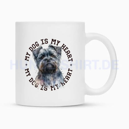 Tasse "Affenpinscher" Weiß – hunde-shirt.de