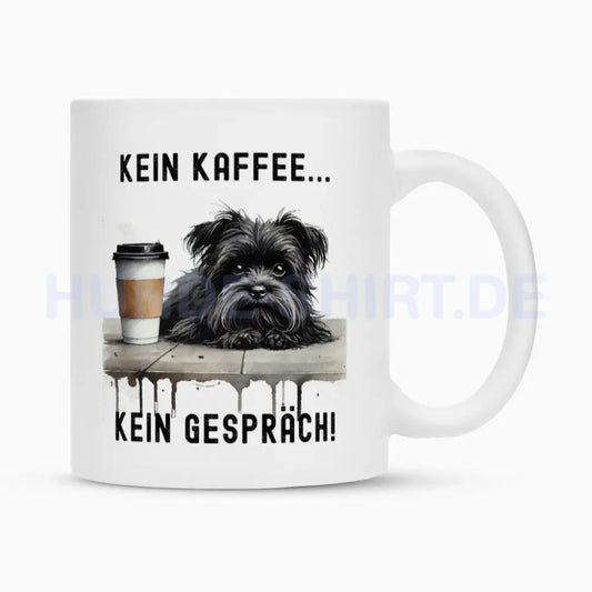 Tasse "Affenpinscher - Kein Kaffee..." Weiß – hunde-shirt.de