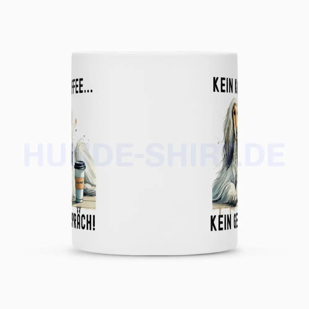 Tasse "Afghanischer Windhund - Kein Kaffee..." – hunde-shirt.de