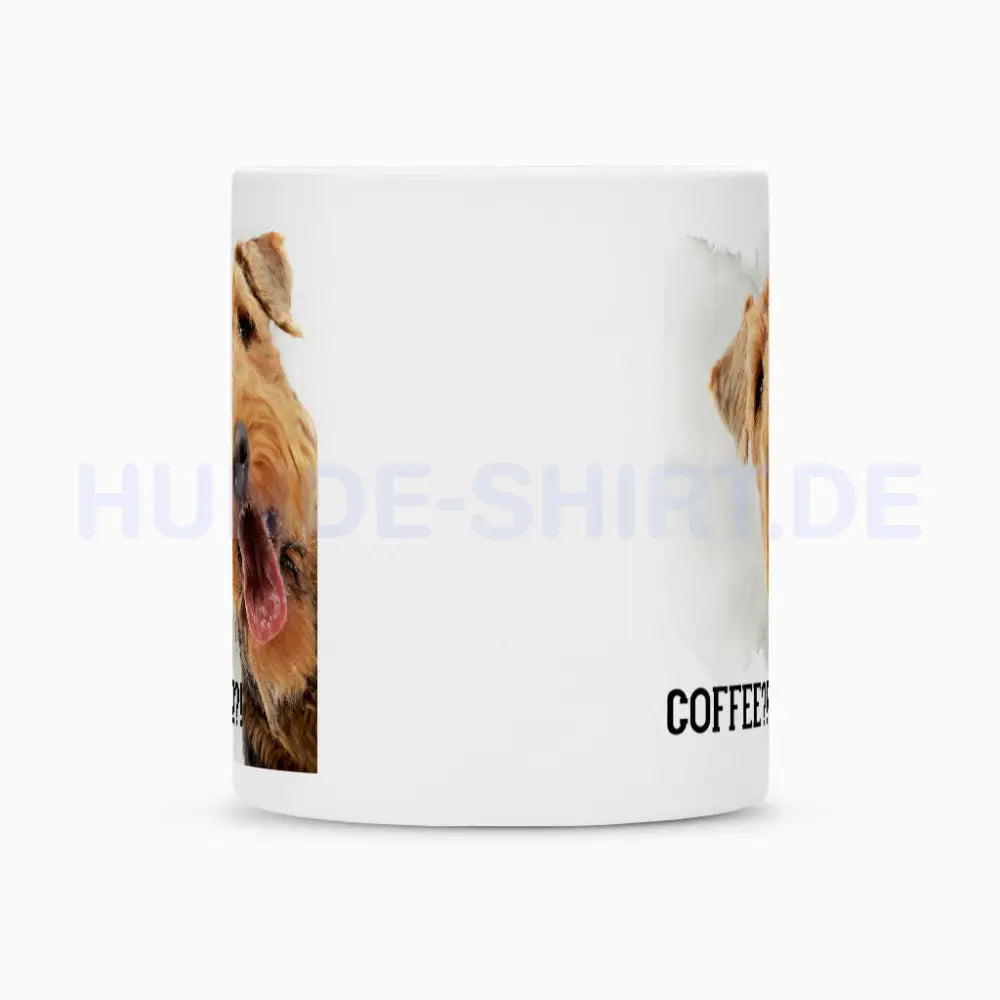 Tasse "Airedale Terrier - Coffee?!?" – hunde-shirt.de