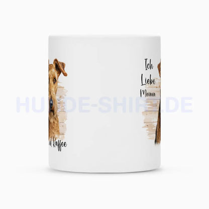 Tasse "Airedale Terrier - Ich liebe..." – hunde-shirt.de