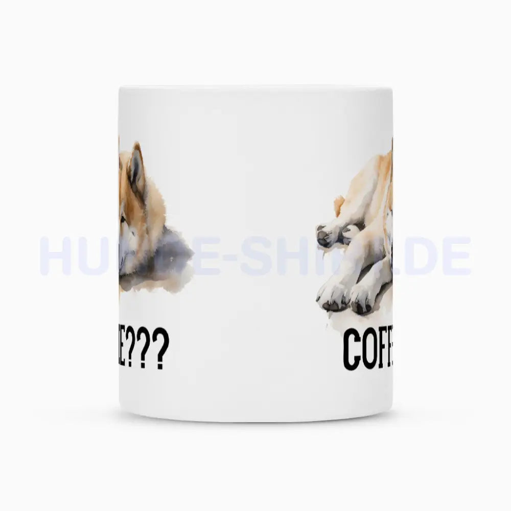 Tasse "Akita Inu - Coffee???" – hunde-shirt.de