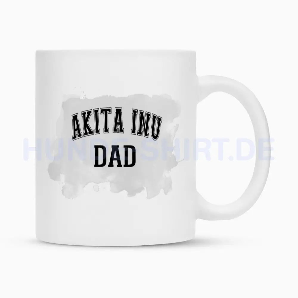 Tasse " Akita Inu - DAD" Weiß – hunde-shirt.de