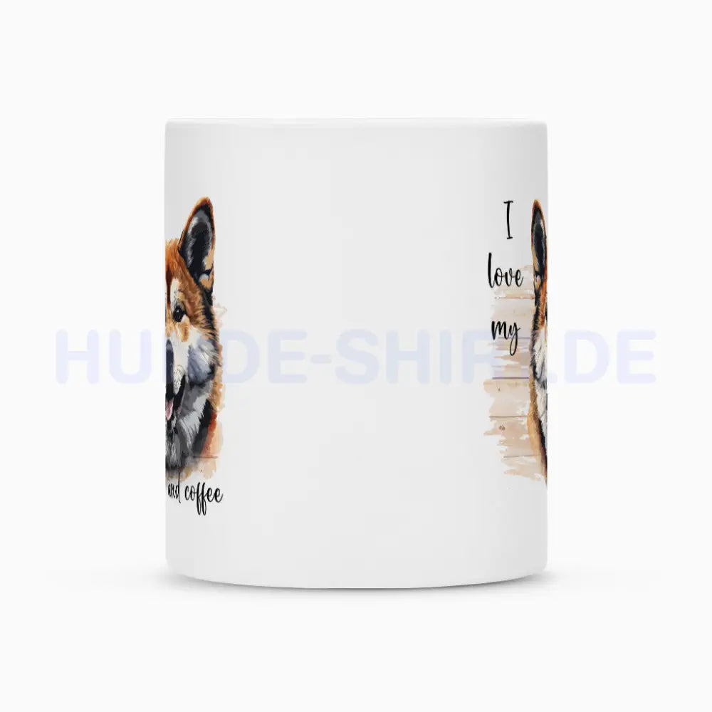 Tasse "Akita Inu - I love my..." – hunde-shirt.de