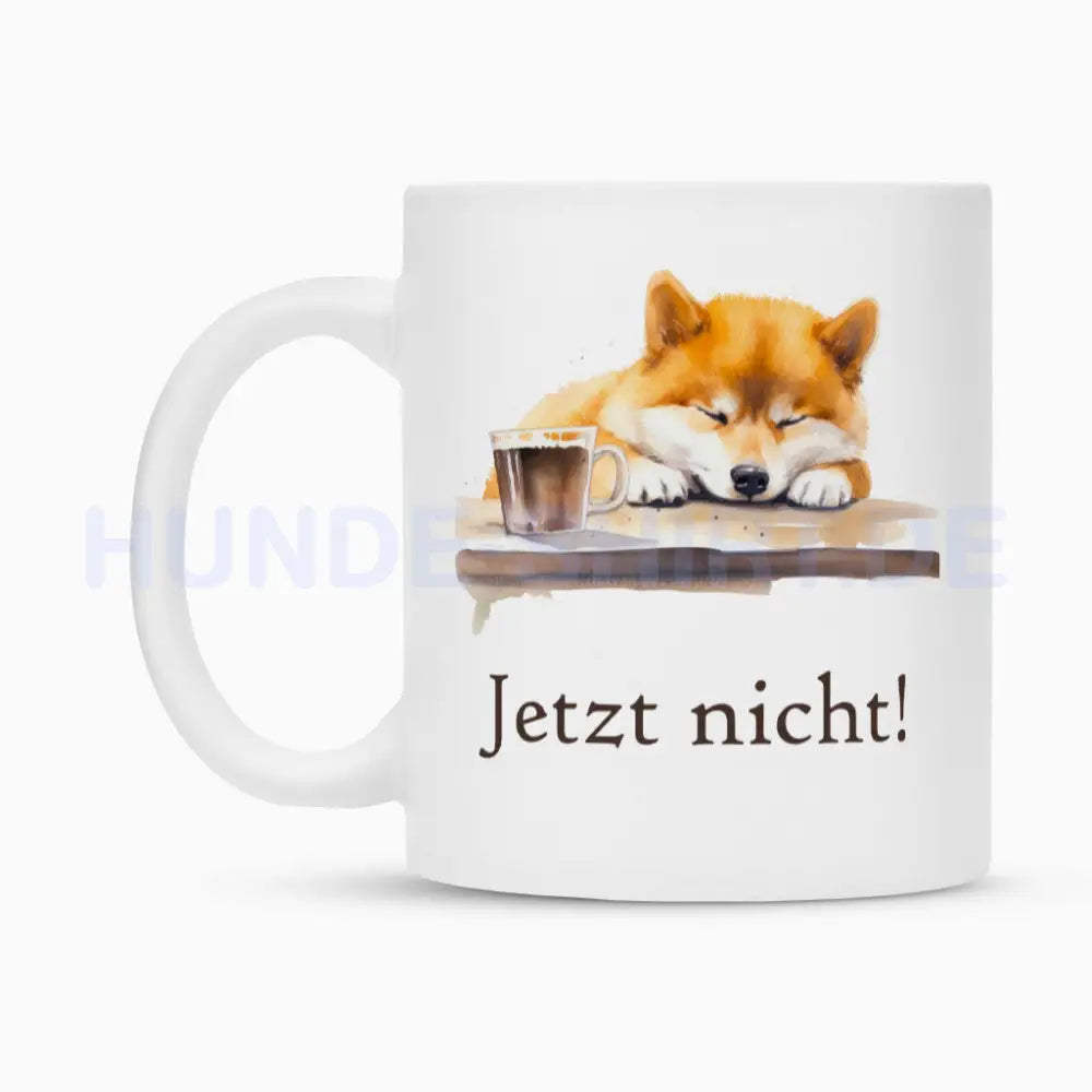 Tasse "Akita Inu - Jetzt nicht!" – hunde-shirt.de