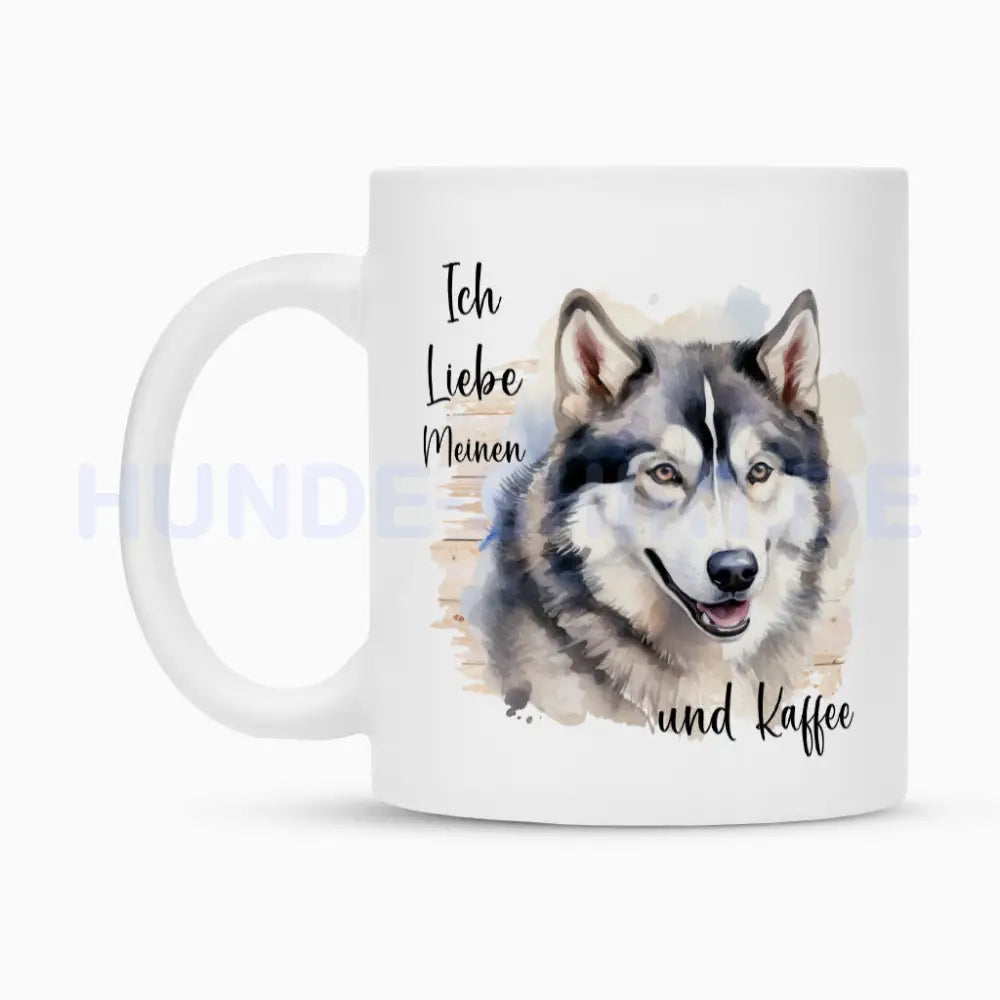 Tasse "Alaskan Malamute - Ich liebe..." – hunde-shirt.de