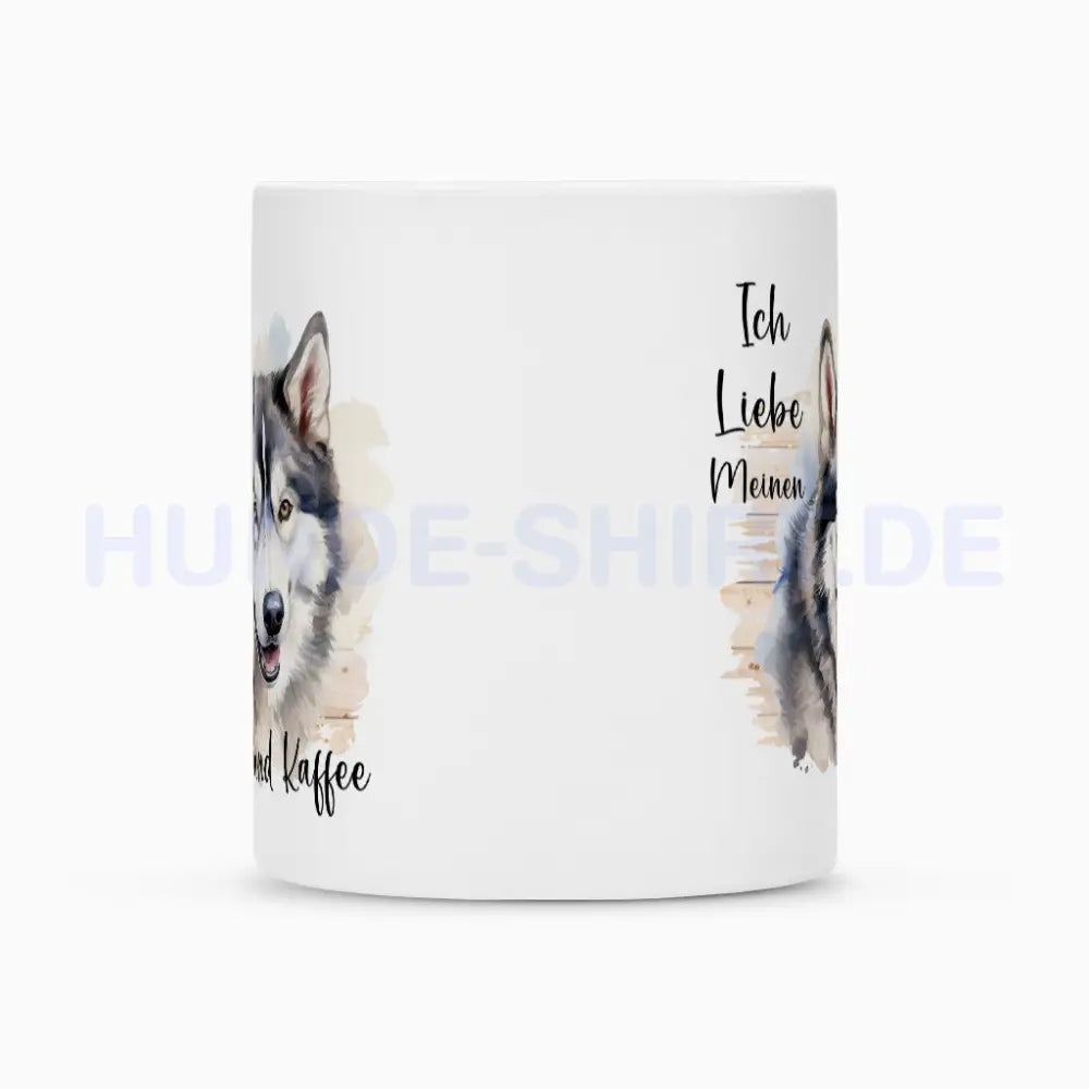 Tasse "Alaskan Malamute - Ich liebe..." – hunde-shirt.de