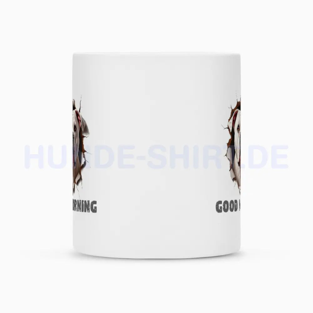 Tasse "American Bulldog - Good Morning" – hunde-shirt.de