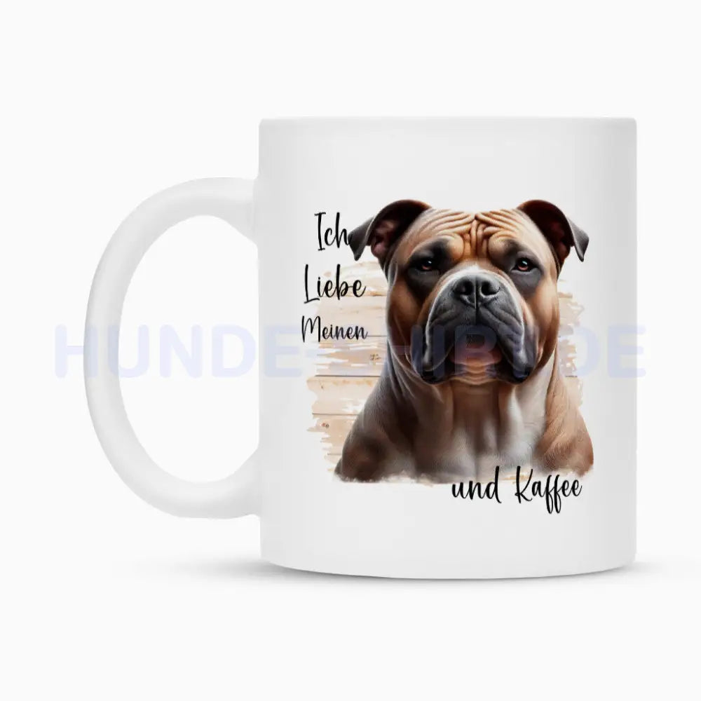 Tasse "American Bully XL / XXL - Ich liebe..." – hunde-shirt.de