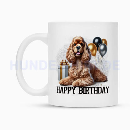 Tasse "American Cocker - Geburtstag" – hunde-shirt.de