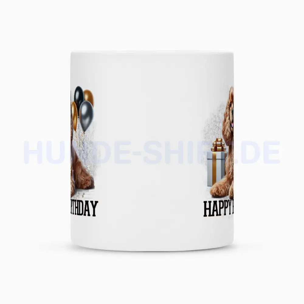 Tasse "American Cocker - Geburtstag" – hunde-shirt.de