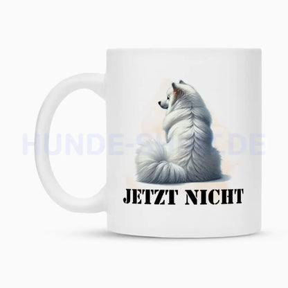 Tasse "American Eskimo - JETZT NICHT" – hunde-shirt.de