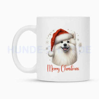 Tasse "American Eskimo - Merry Christmas" – hunde-shirt.de